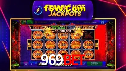 Slots com jackpots e giros grátis na 969Bet